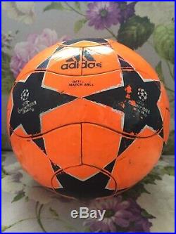 Used Adidas Teamgeist And Champions League Orange Balls