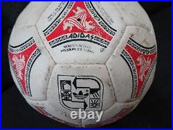 Vintage Adidas Etrusco Hand sewn soccer ball 1990 world cup Rare