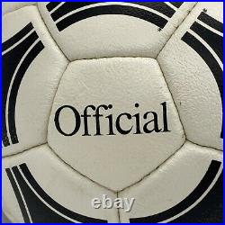 Vintage Adidas Tango Rosario Official Match Soccer Ball Leather Stitched Trilast