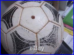 World Cup Ball 1982 Tango Espana Adidas Football Ball Vintage Soccer Leather
