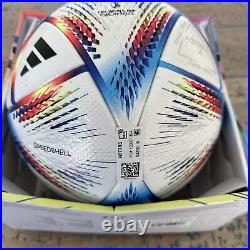 World Cup Qatar 2022 Soccer Ball Size 5 Adidas RIHLA Official Match Ball Fifa