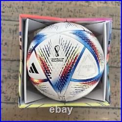 World Cup Qatar 2022 Soccer Ball Size 5 Adidas RIHLA Official Match Ball Fifa