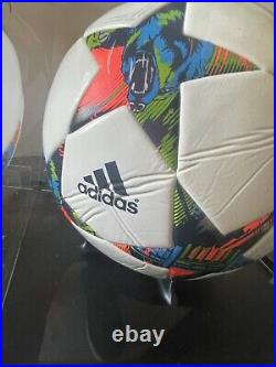 Xavi Hernandez signed Champions League Final 2015 Berlin Ball! New! Icons